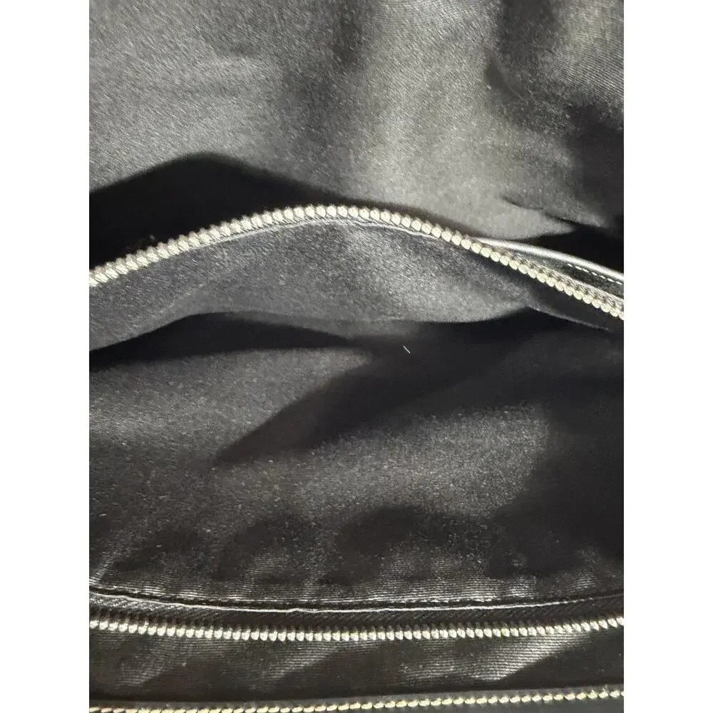 Coach Legacy TransAtlantic Flap Briefcase Black Leather Messenger Bag 70035 NWOT